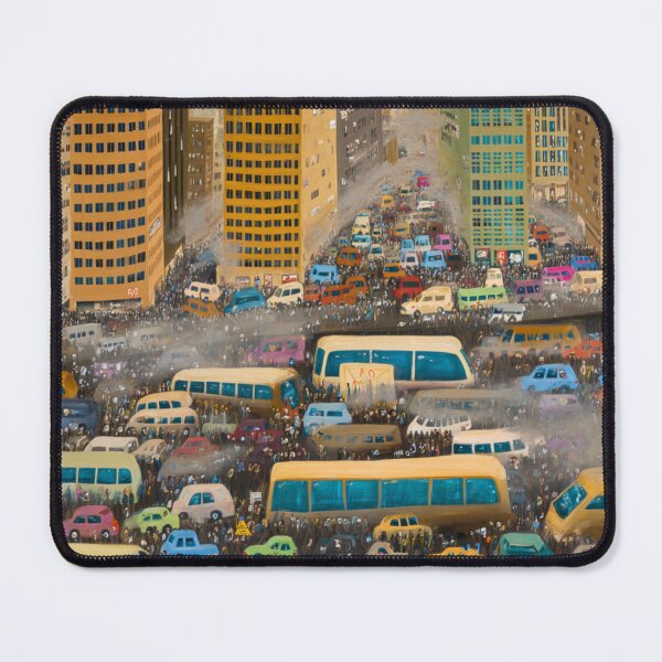 Item preview, City Choke - Traffic Series - Graffiti Art Texture Style designed and sold by TheRedBoxTees.