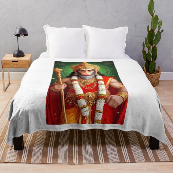 Item preview, Hanuman Hindu God of Strength and Devotion designed and sold by Anna Koneva.