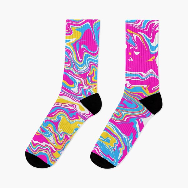 Item preview, Pink And Blue And Yellow Abstract  designed and sold by Rainbowland123.