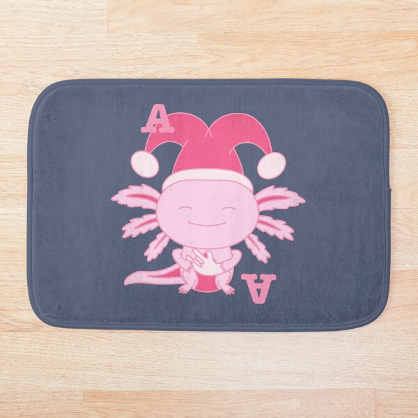 Aperçu de l'œuvre Ace Axolotl tenant la forme de main ILY créée et vendue par DDDInspiration.