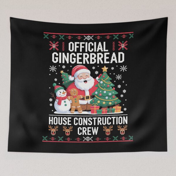 Item preview, Gingerbread House Construction Crew designed and sold by aidenpier.