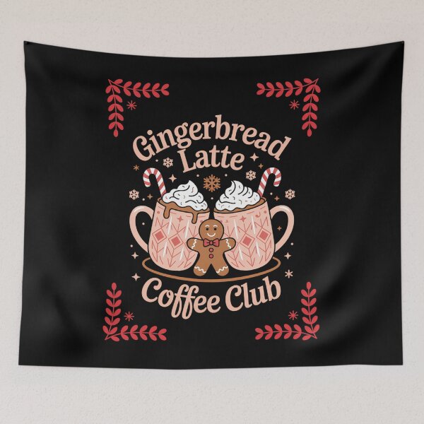 Item preview, Gingerbread Latte Coffee Club Christmas designed and sold by aidenpier.