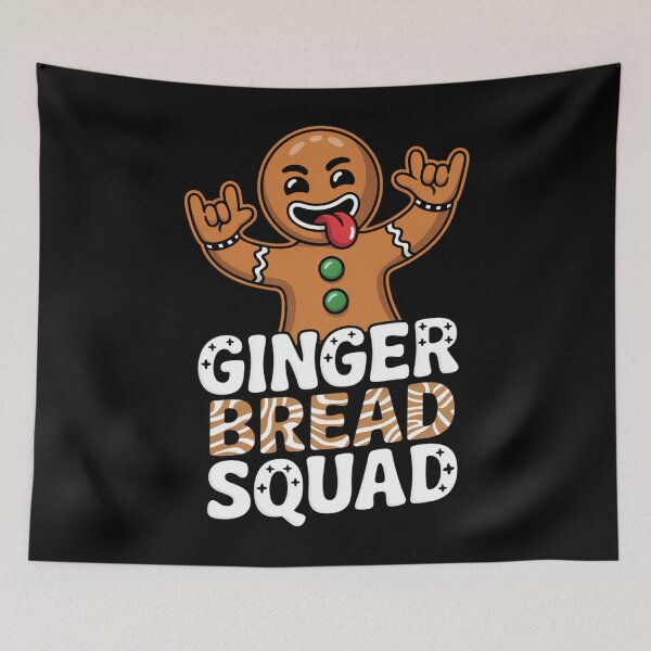 Item preview, Gingerbread Squad Lovers Cookie Cute Xmas designed and sold by aidenpier.