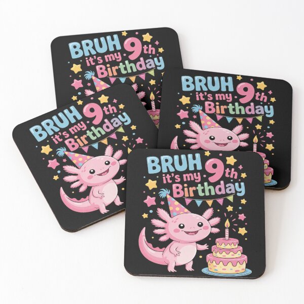 Item preview, Bruh It's My 9th Birthday 9th Year Old 9yr Birthday  designed and sold by MonsterBuddiess.