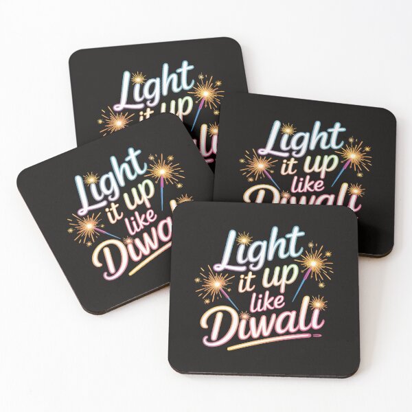 Item preview, Light It Up Like Diwali – Neon Graffiti Festival Design designed and sold by Jollys-ArtShop.