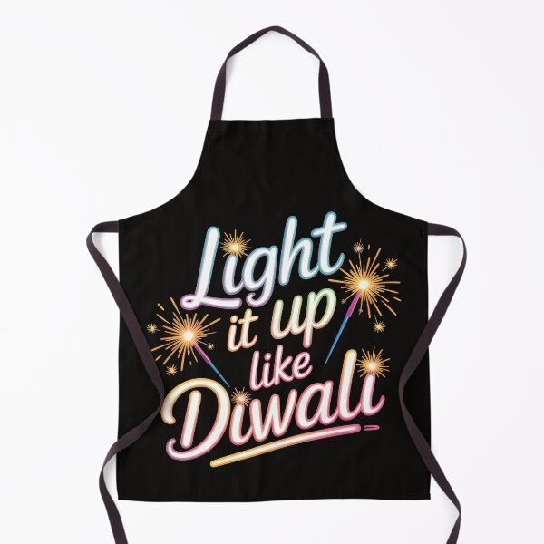 Item preview, Light It Up Like Diwali – Neon Graffiti Festival Design designed and sold by Jollys-ArtShop.