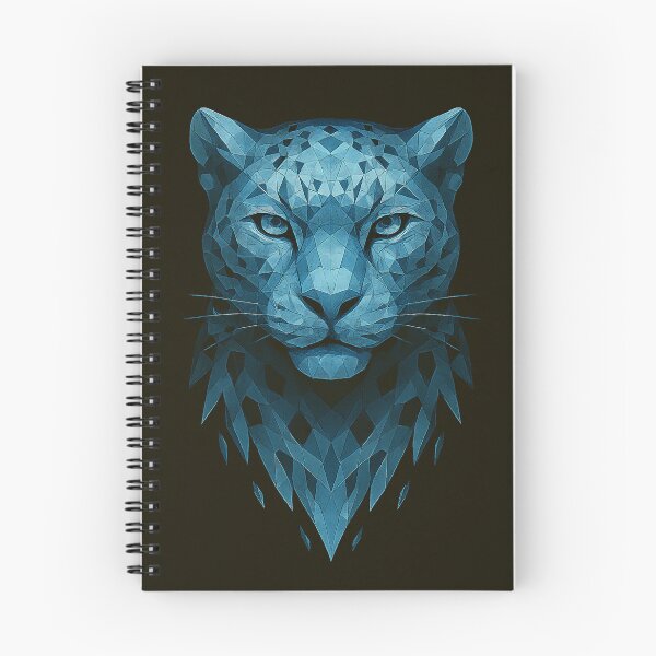 Item preview, Prismatic Leopard Head (Blue) designed and sold by ArtyApe.