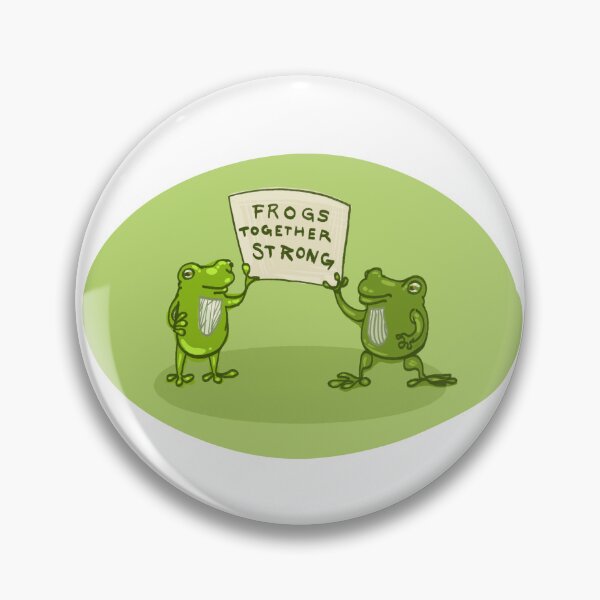 Item preview, Frogs Together Strong designed and sold by kate-deane-art.