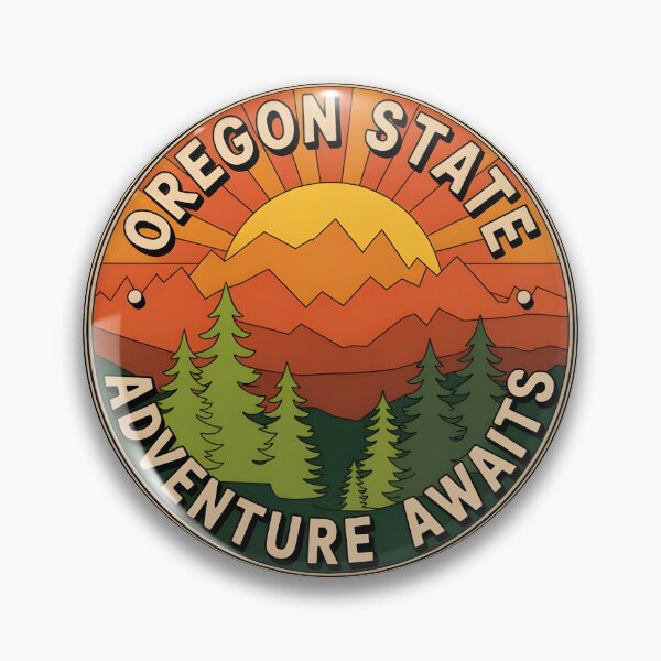 Artikelvorschau, Oregon State Abenteuerabzeichen entworfen und verkauft von 404wearpl.