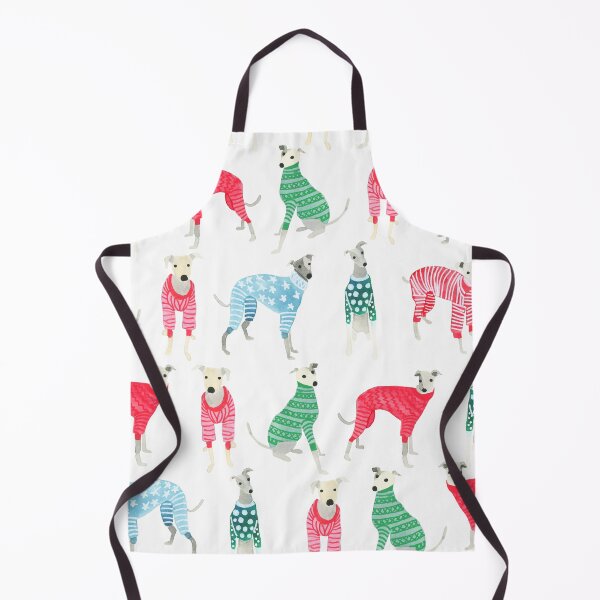 Item preview, Greyhounds whippets in Christmas Pyjamas Pyjamas sweaters Cute funny Sighthound Dog Lover Gift designed and sold by Hillary Holt.