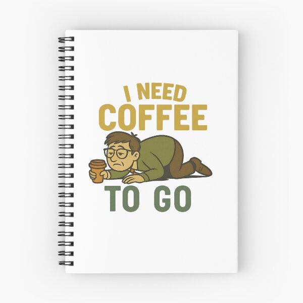 Item preview, I Need Coffee To Go – Funny Office Coffee T-Shirt designed and sold by SVALANART.