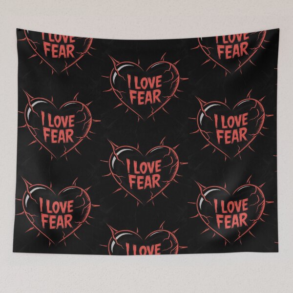 Item preview, I LOVE FEAR designed and sold by wzetart.