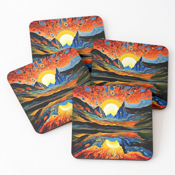 Item preview, Eruption beyond the sunset 1 designed and sold by George Hutton Hunter.