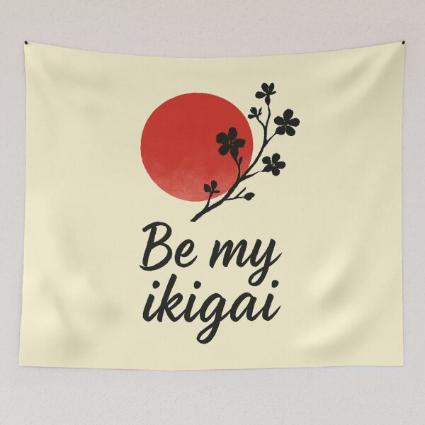 Item preview, Be My Ikigai — Minimalist Zen Art designed and sold by A-Szczesniak.