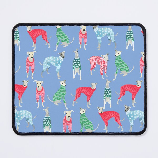 Item preview, Greyhounds whippets in Christmas Pyjamas Pyjamas sweaters Cute funny Sighthound Dog Lover Gift designed and sold by Hillary Holt.