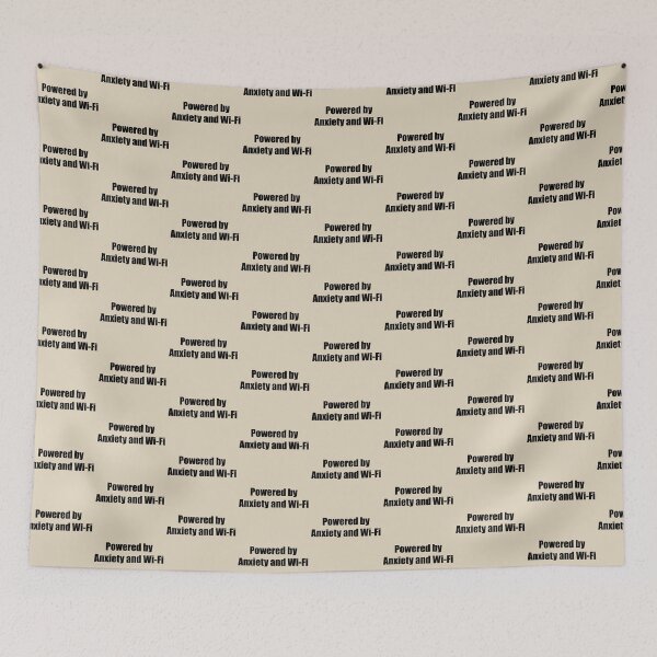 Item preview, Powered by Anxiety and Wi-Fi designed and sold by rere-az.