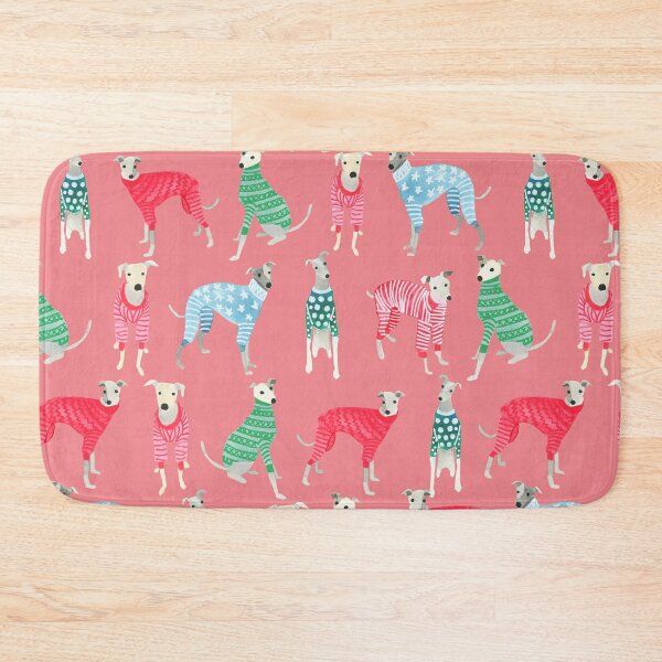 Item preview, Greyhounds whippets in Christmas Pyjamas Pyjamas sweaters Cute funny Sighthound Dog Lover Gift designed and sold by Hillary Holt.