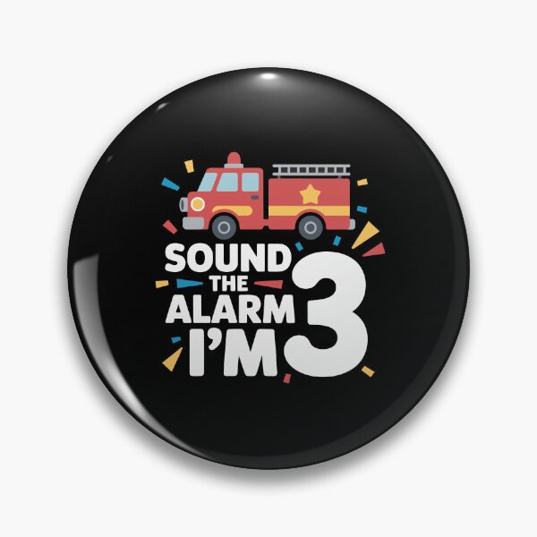 Item preview, Sound the Alarm Birthday designed and sold by jkrphoto.