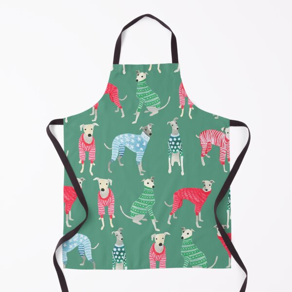 Item preview, Greyhounds whippets in Christmas Pyjamas Pyjamas sweaters Cute funny Sighthound Dog Lover Gift designed and sold by Hillary Holt.