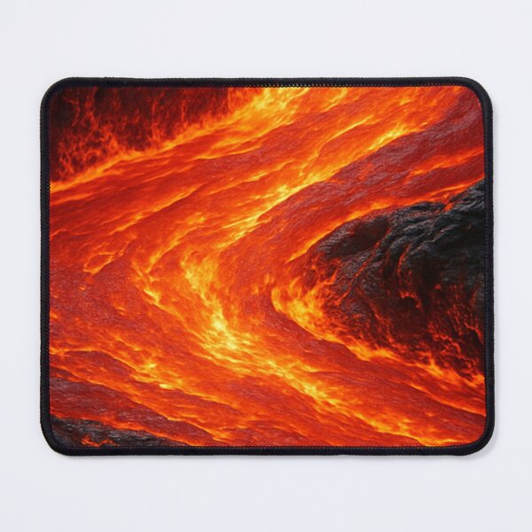 Item preview, Magmatic fire river - Lava river close up designed and sold by SassyArtistry.