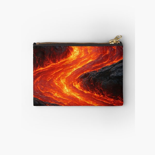 Item preview, Magmatic fire river - Lava river close up designed and sold by SassyArtistry.