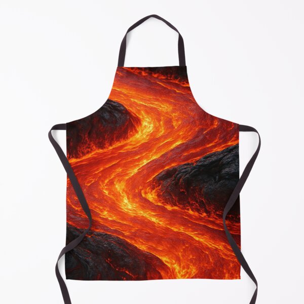 Item preview, Magmatic fire river - Lava river close up designed and sold by SassyArtistry.
