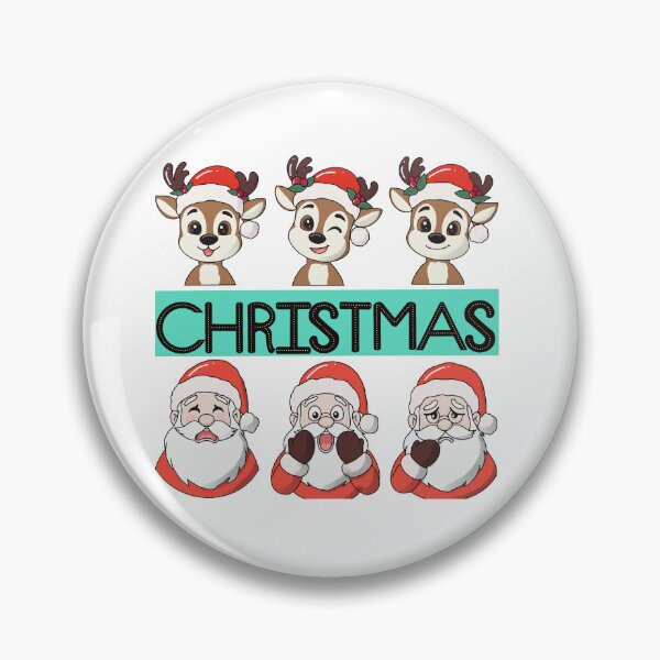 Artikelvorschau, Entzückendes Rentier- und Weihnachtsmann-Weihnachtsfiguren-Set entworfen und verkauft von Ikattyg.