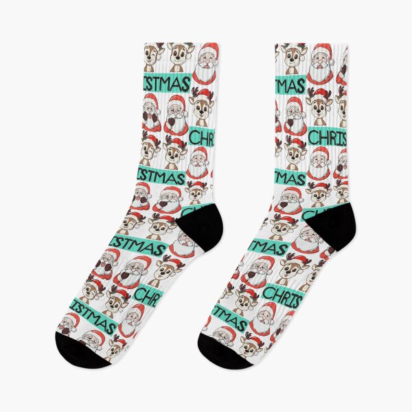 Item preview, Adorable Reindeer and Santa Claus CHRISTMAS Characters Set designed and sold by Ikattyg.