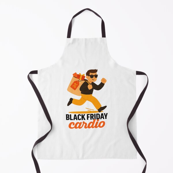 Item preview, Black Friday Cardio Funny Shopping Design for Deal Lovers designed and sold by Anna Koneva.