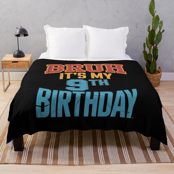 Item preview, Bruh It's My 9th Birthday 9 Years Old Boys Girls Kids  designed and sold by HuValverdeArt.