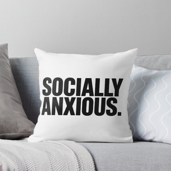 Item preview, Socially Anxious designed and sold by Hairball-Pets.