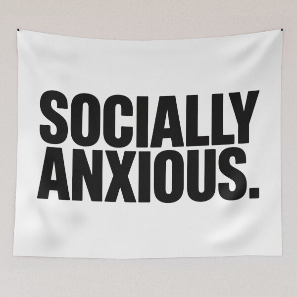 Item preview, Ansioso socialmente designed and sold by Hairball-Pets.