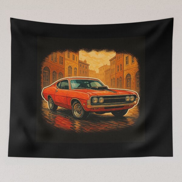 Item preview, 1968-1976 Ford Torino hoodies&sweatshirts designed and sold by loccotown168.