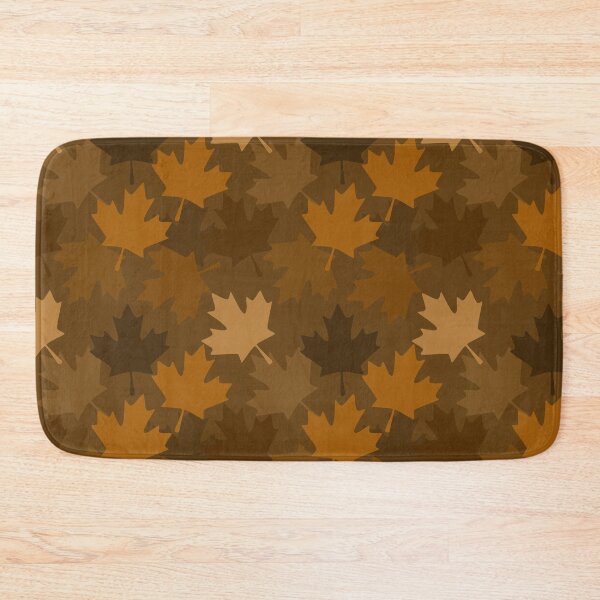 Item preview, Autumn Maple Leaves Pattern – Seamless Fall Brown Leaf Design designed and sold by IsaMarina.