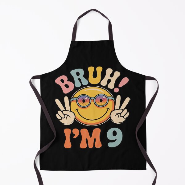 Item preview, Bruh It's My 9th Birthday NINE Years Old Birthday Girl designed and sold by HuValverdeArt.