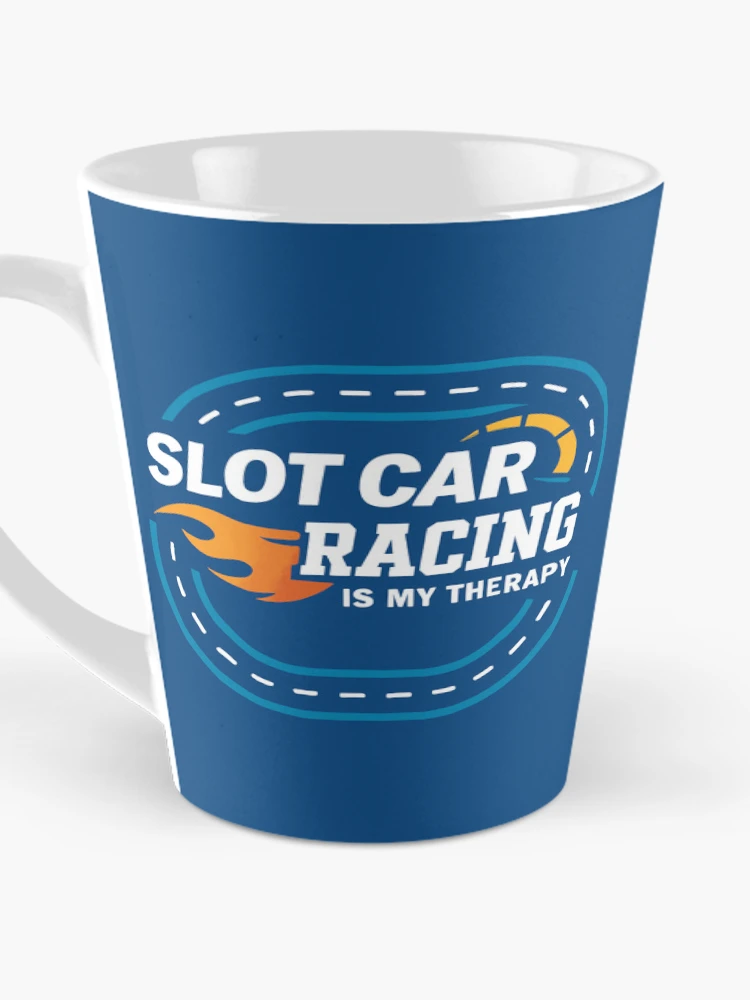 Thumbnail 3 of 4, Coffee Mug, Slot Car Racing designed and sold by DamnGoodDesign.