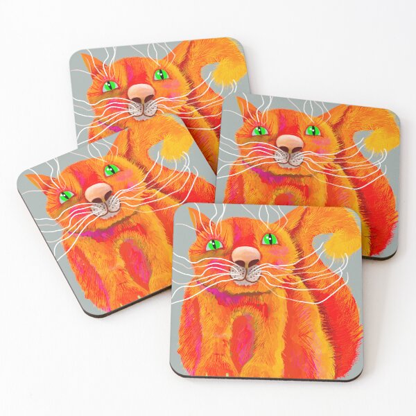 Item preview, Orange Cat, Marmalade cat, designed and sold by MollyMacLiving.