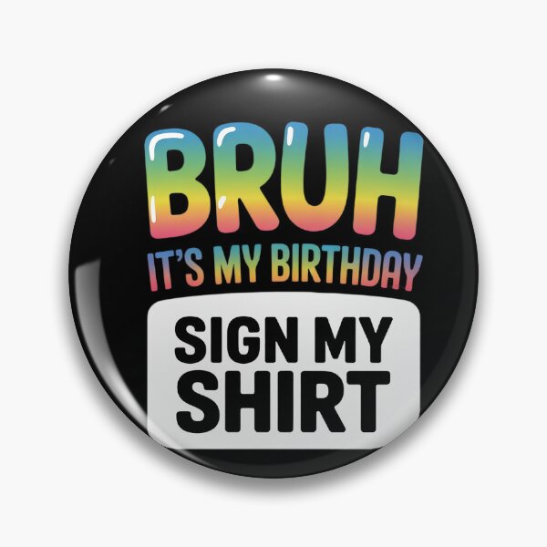 Item preview, Bruh It's My 9th Birthday Kids 9 Years Old Bday Girl  designed and sold by HuValverdeArt.