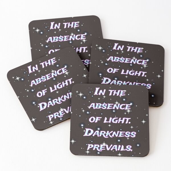 Item preview, In the absence of light, darkness prevails designed and sold by FantasticFreak.
