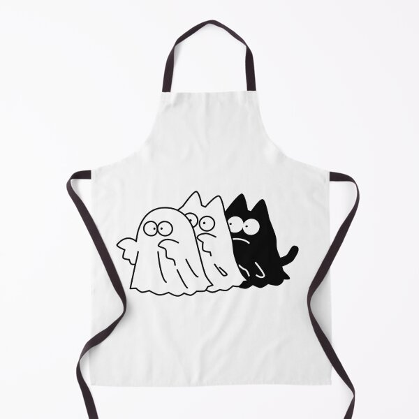 Item preview, Two Ghosts and Cat – Kawaii Halloween Clipart designed and sold by LittleSmileLab.
