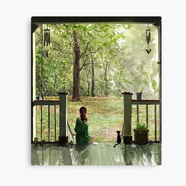 gentle rain Canvas Print