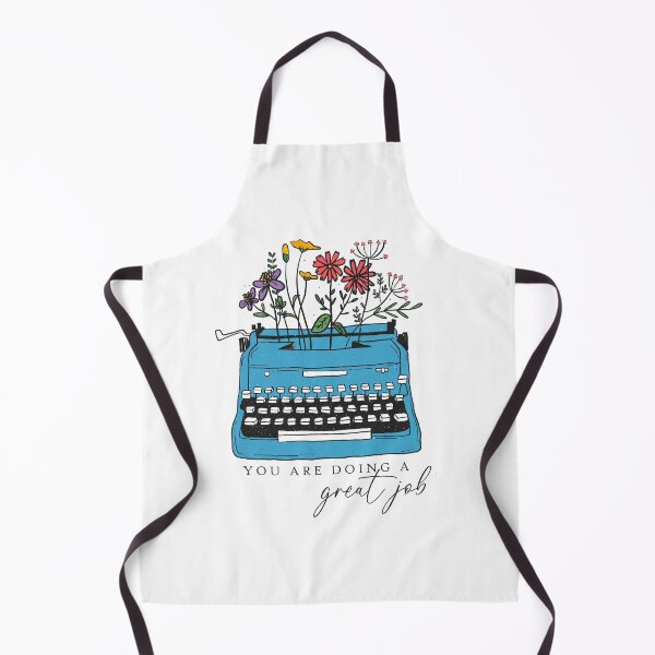 Item preview, Floral Typewriter Positive Affirmation designed and sold by QuietBloom80.
