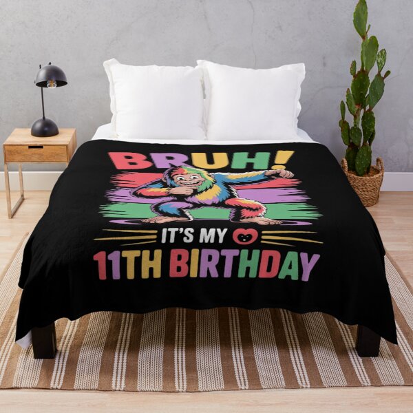 Item preview, 11 Year Old It's My 11th Birthday Bigfoot dabbing boy girl  designed and sold by ClassicAnthony.