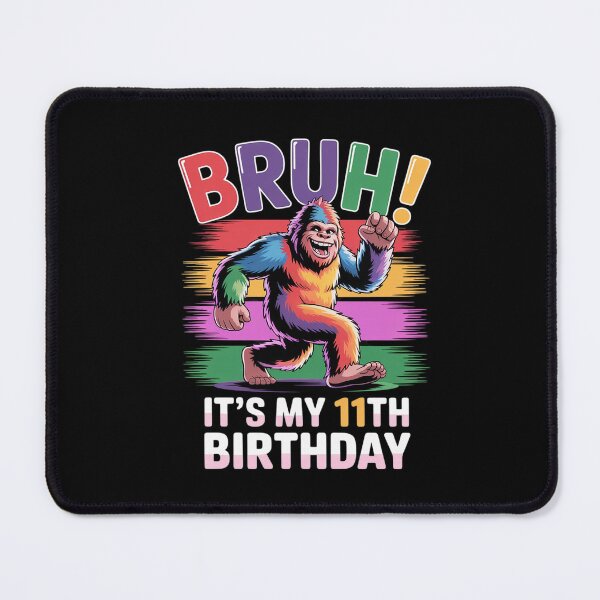 Item preview, 11 Year Old It's My 11th Birthday Bigfoot dabbing boy girl7 designed and sold by ClassicAnthony.