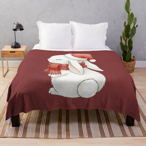 Item preview, Cozy Sleeping Christmas Bunny designed and sold by MA DESIGNS.
