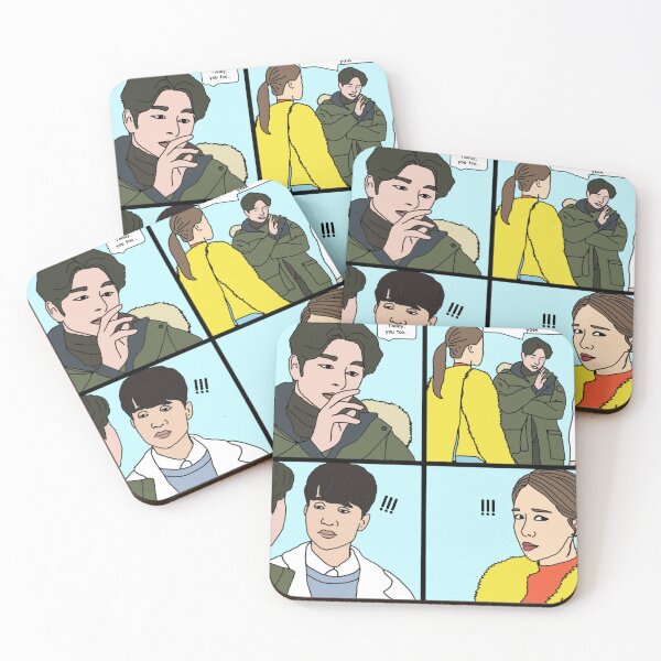 Item preview, Egg White and Egg Yolk – K-Drama Funny Moment designed and sold by drdoodle92 Art.