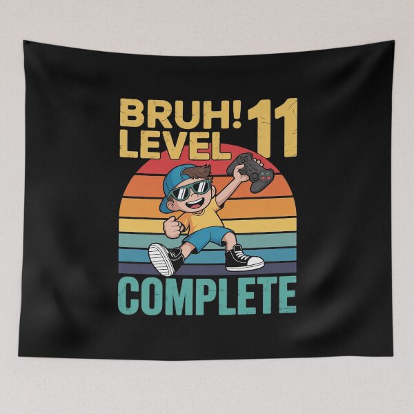 Item preview, 11 Years Old Birthday Dabbing Boy Bruh Level 11 Complete  designed and sold by ClassicAnthony.