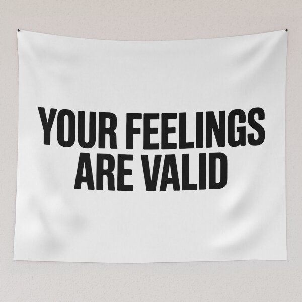Item preview, Your Feelings Are Valid  designed and sold by Hairball-Pets.