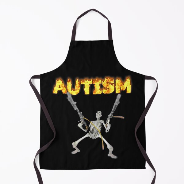 Item preview, Autism Hell Yeah - Crazy Skeleton designed and sold by lyneprints.