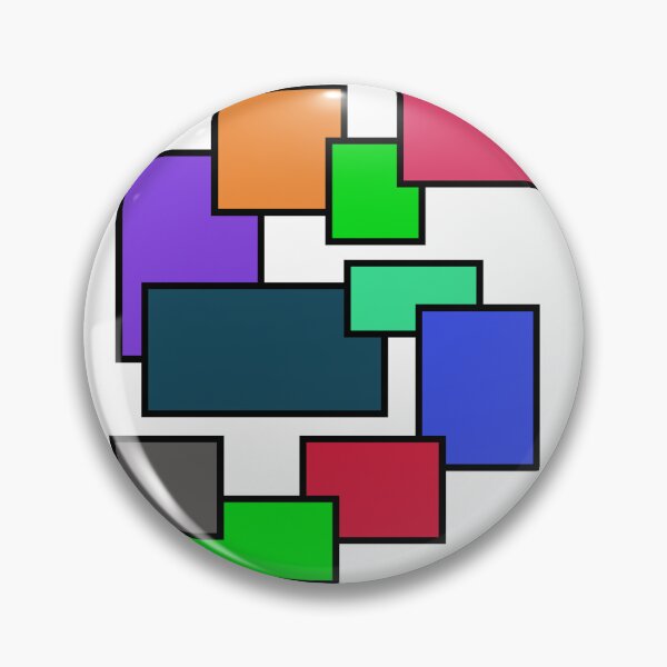 Item preview, Colorful Geometric Rectangles Abstract Design designed and sold by TETRAFOUR.